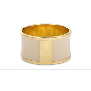 CALVIN KLEIN "Spellbound" Yellow Gold Plated-PVD Stainless Steel Bangle Bracelet